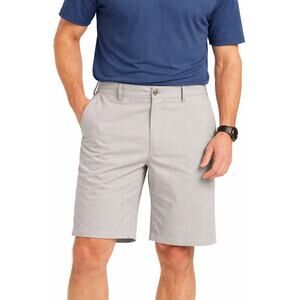 Chaps Performance Golf Shorts Men’s Size 40 Stone Flat Front